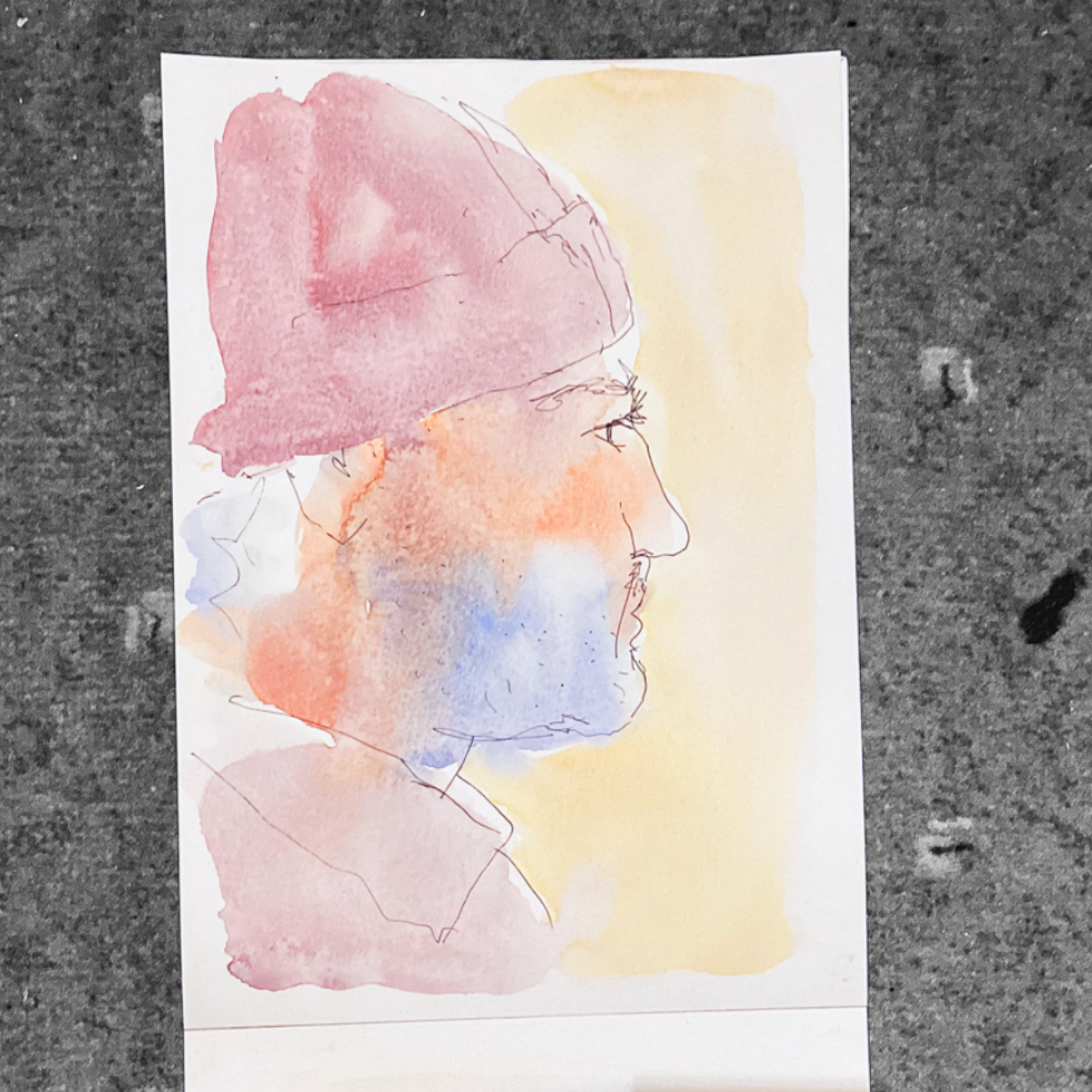 Urban Sketching Köln: Drawing Café, 18.01.24
