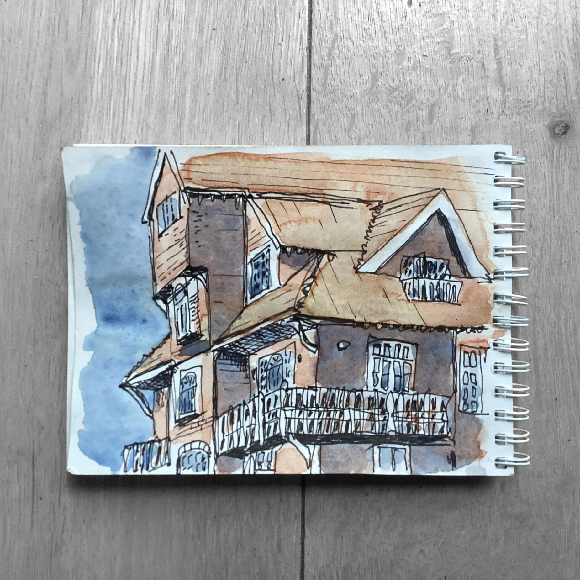 Hausfassade in Whitstable