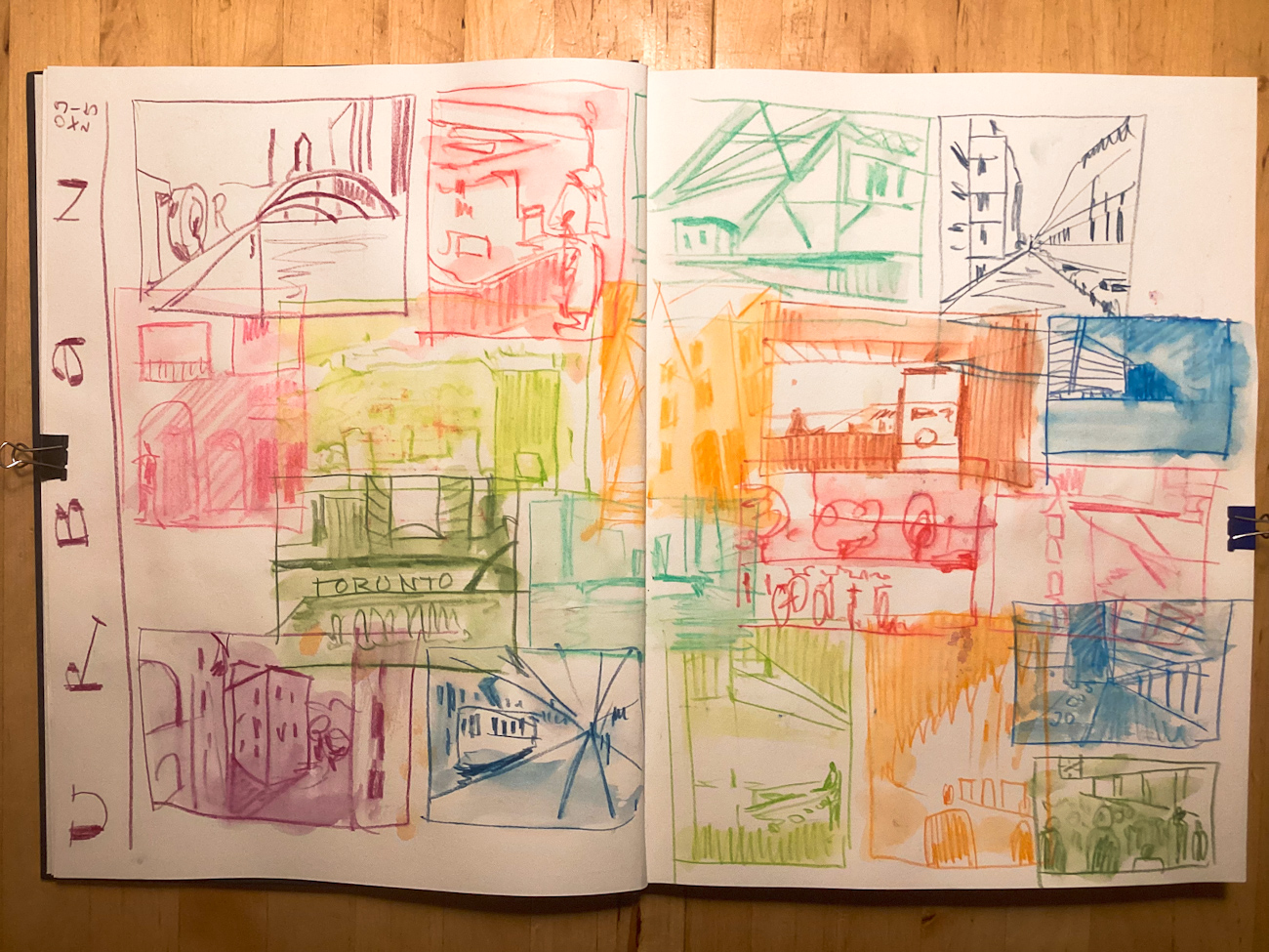 Quick Sketches: Urban Landscapes, 09.11.25