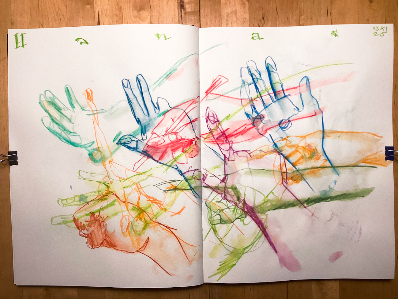 Quick Sketches: Hände, 12.11.25