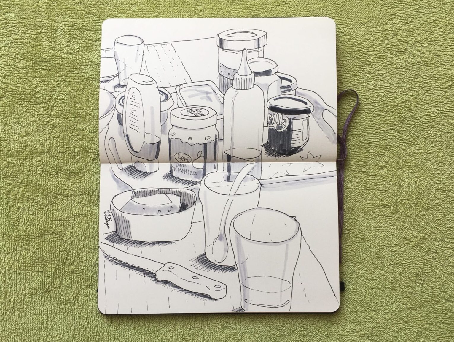 Frühstück zeichnen #3